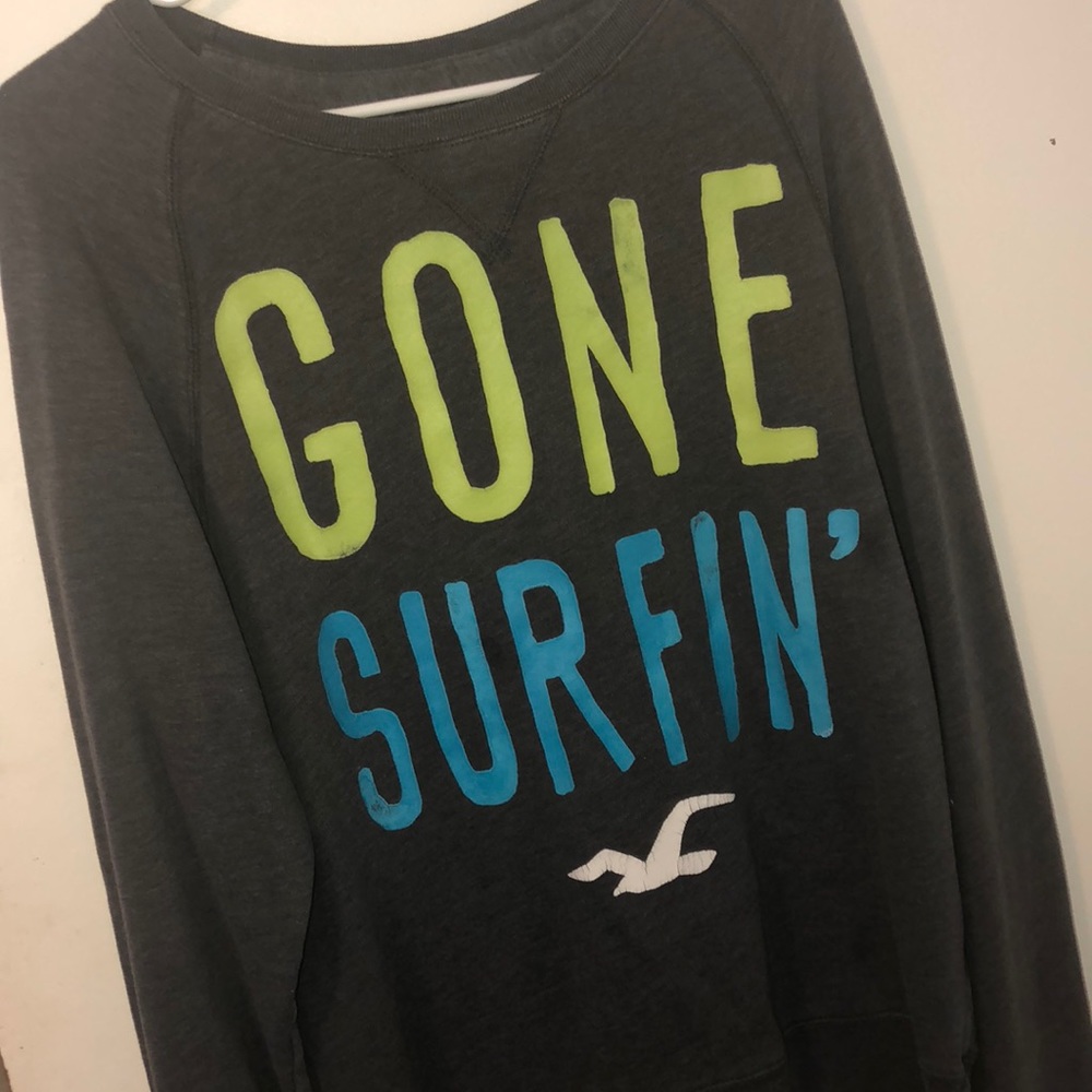 “Gone surfin holister long sleeve”